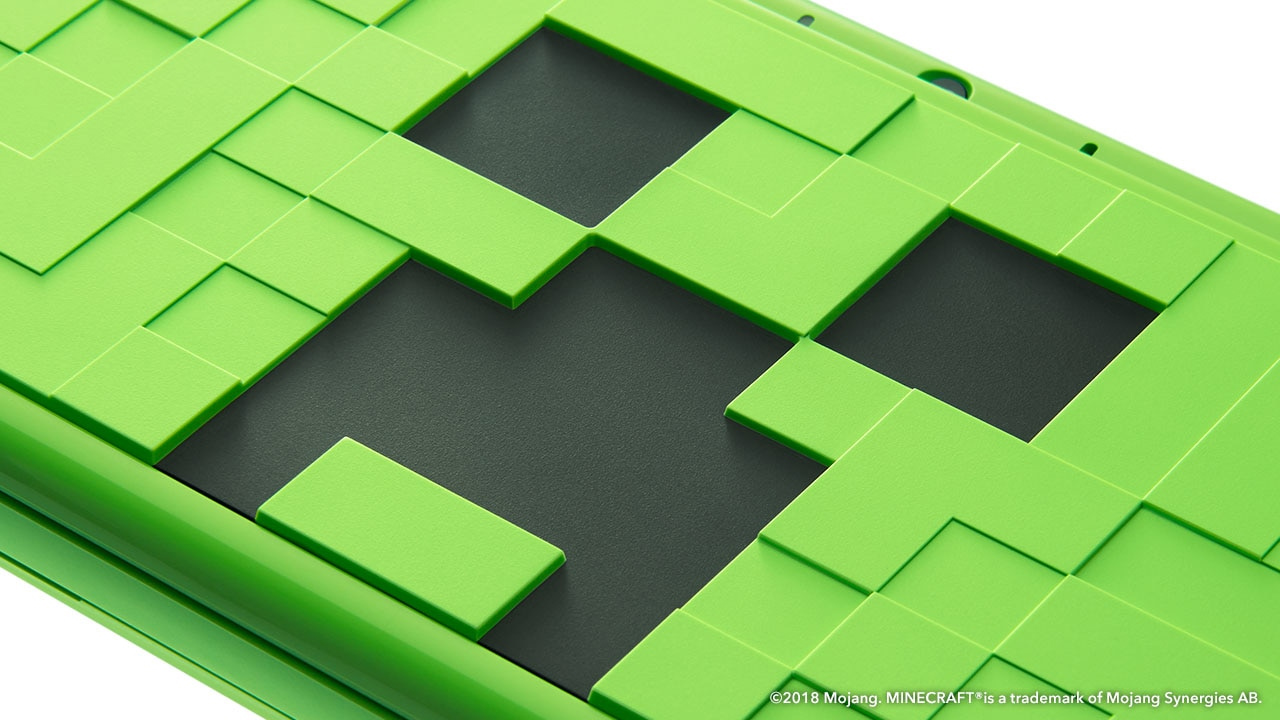 I'm into this Creeper-inspired New Nintendo 2DS XL