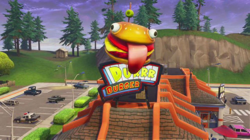 Fortnite burger mascot disappears from game, materializes in real life