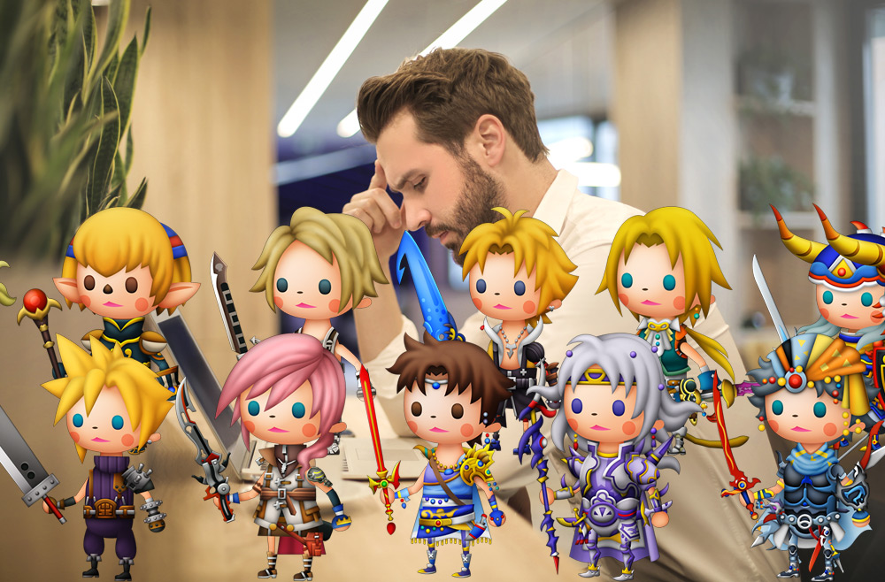 What if your real-life career was a JRPG job?