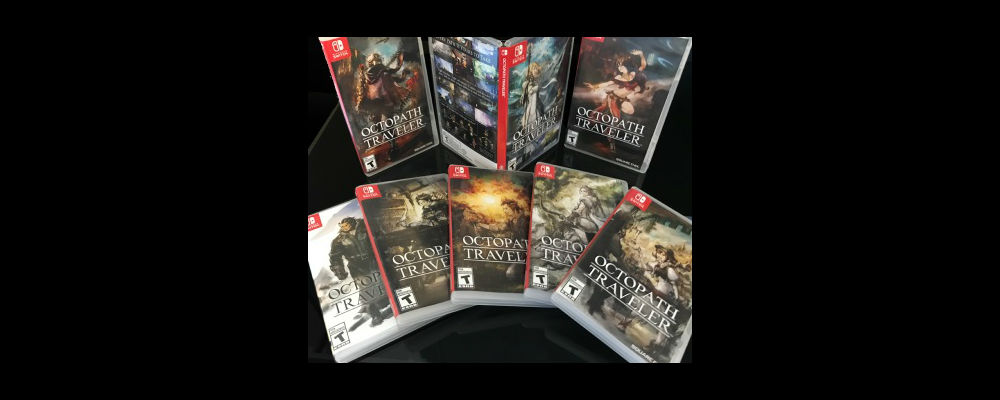 Nintendo just released a whole bunch of Octopath Traveler alternate box art