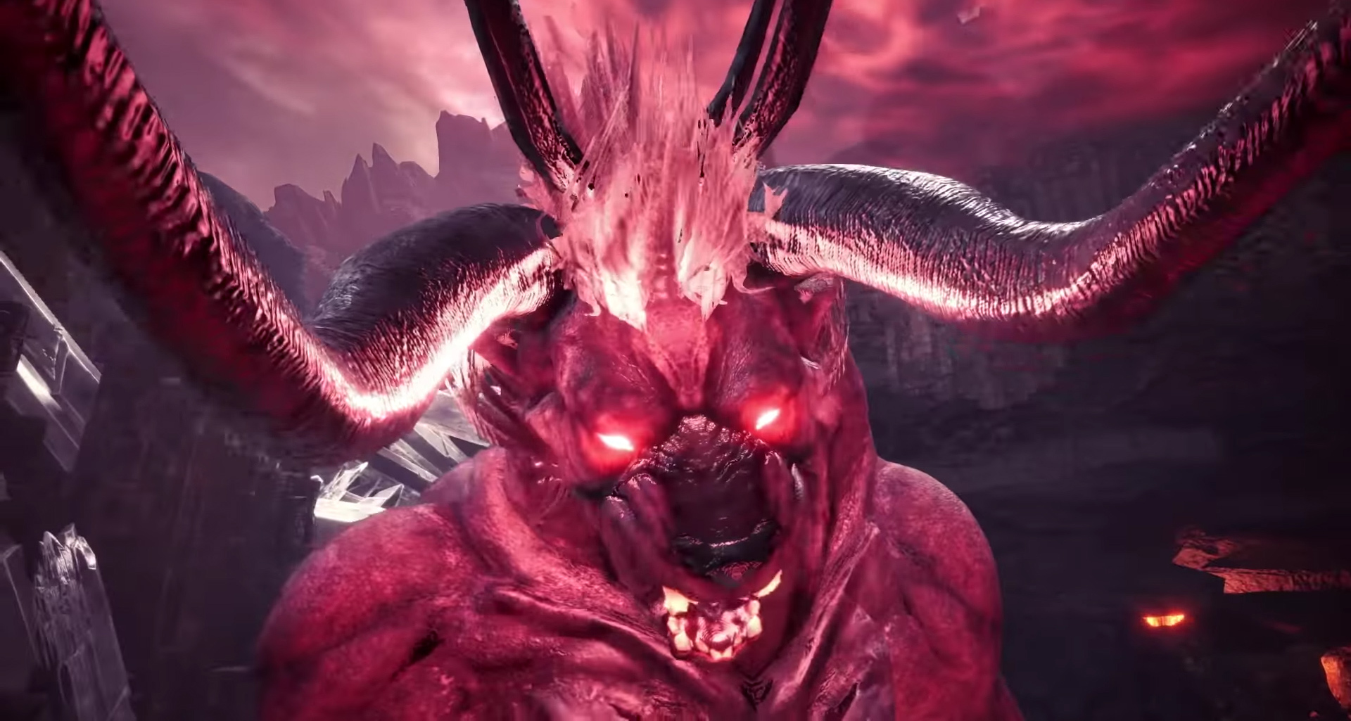 Final Fantasy's Behemoth isn't screwing around in Monster Hunter: World