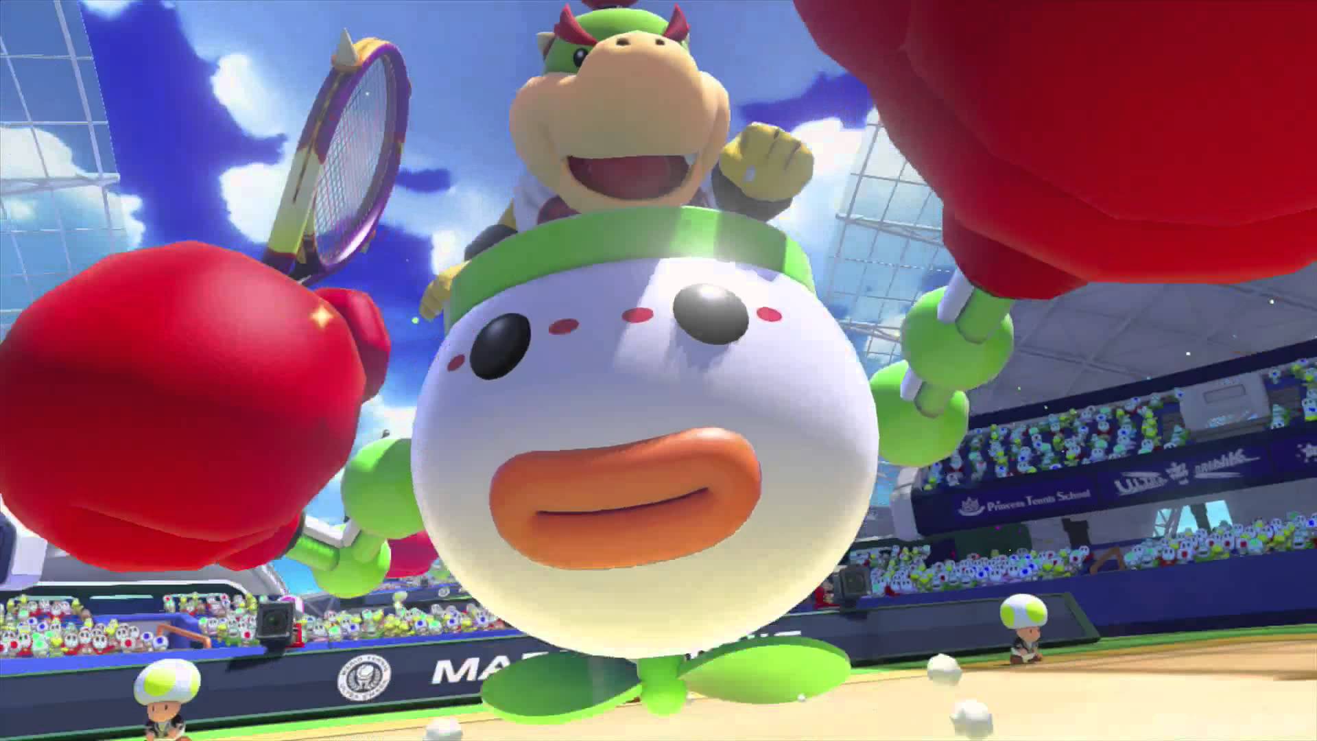 The next Mario Tennis Aces patch includes the Bowser Jr. nerf everyone wants