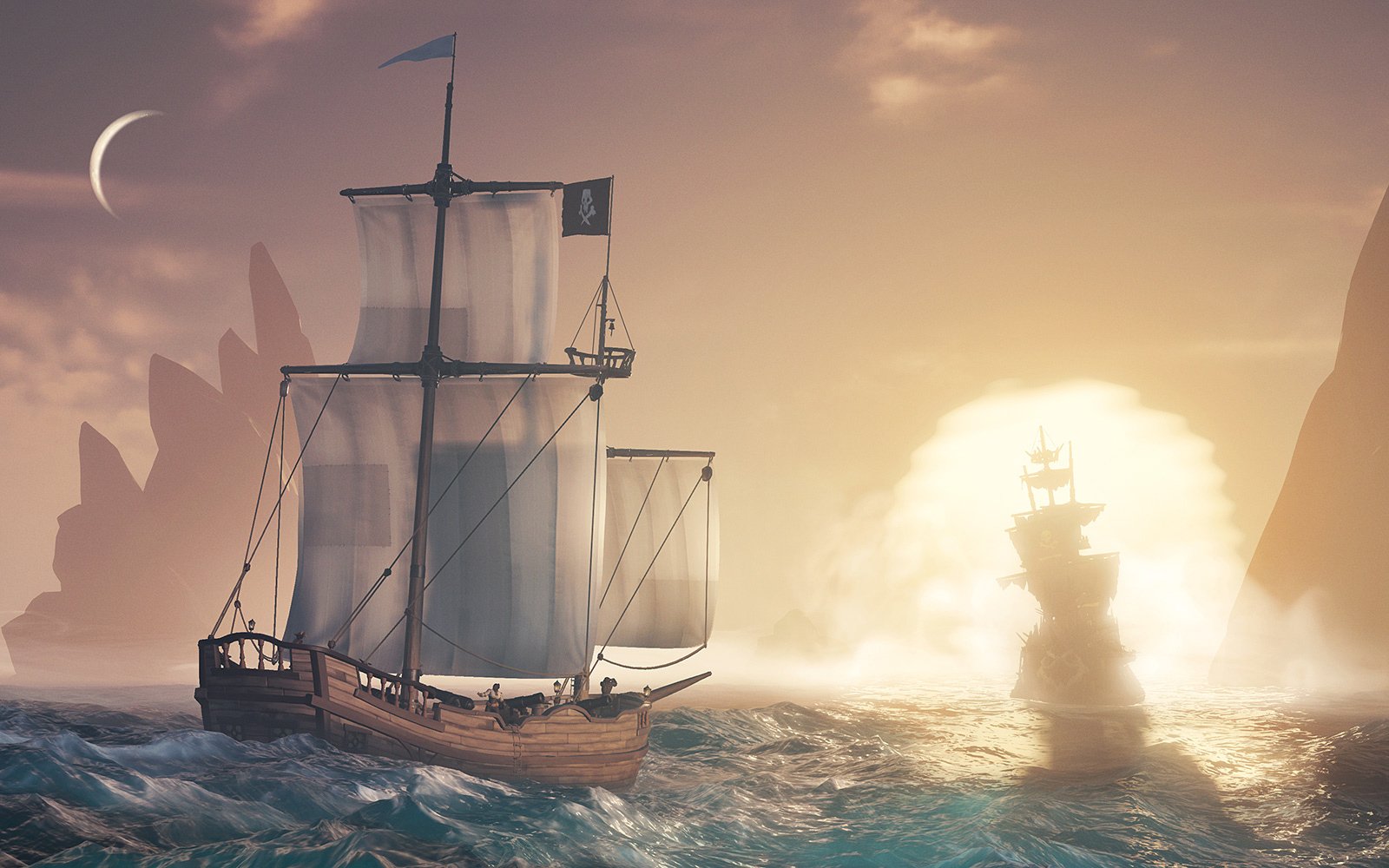 I can't wait to form an armada in Sea of Thieves