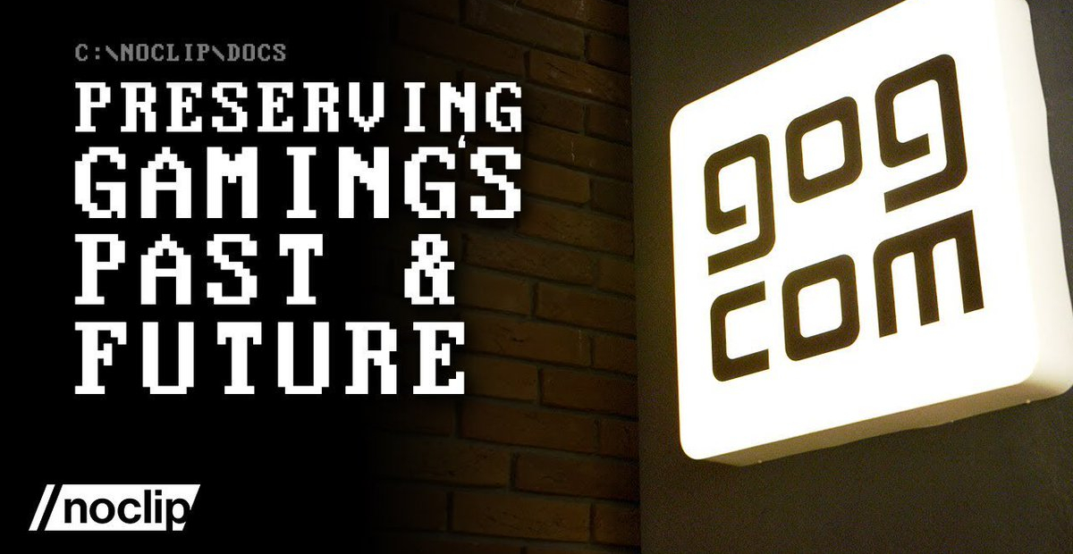 Latest entry in NoClip docuseries highlights GOG and game preservation