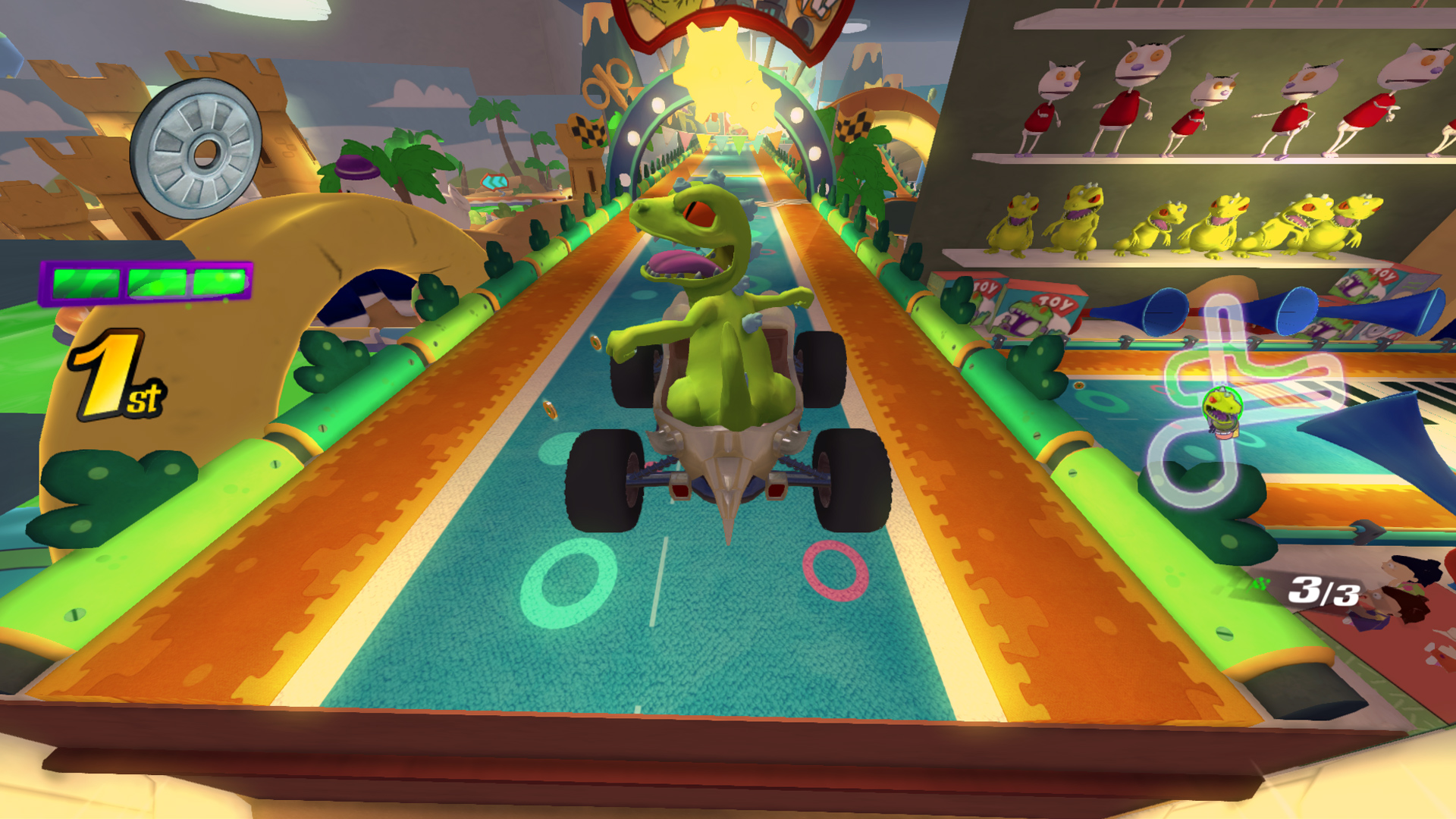Childhood favorites return for Nickelodeon Kart Racers