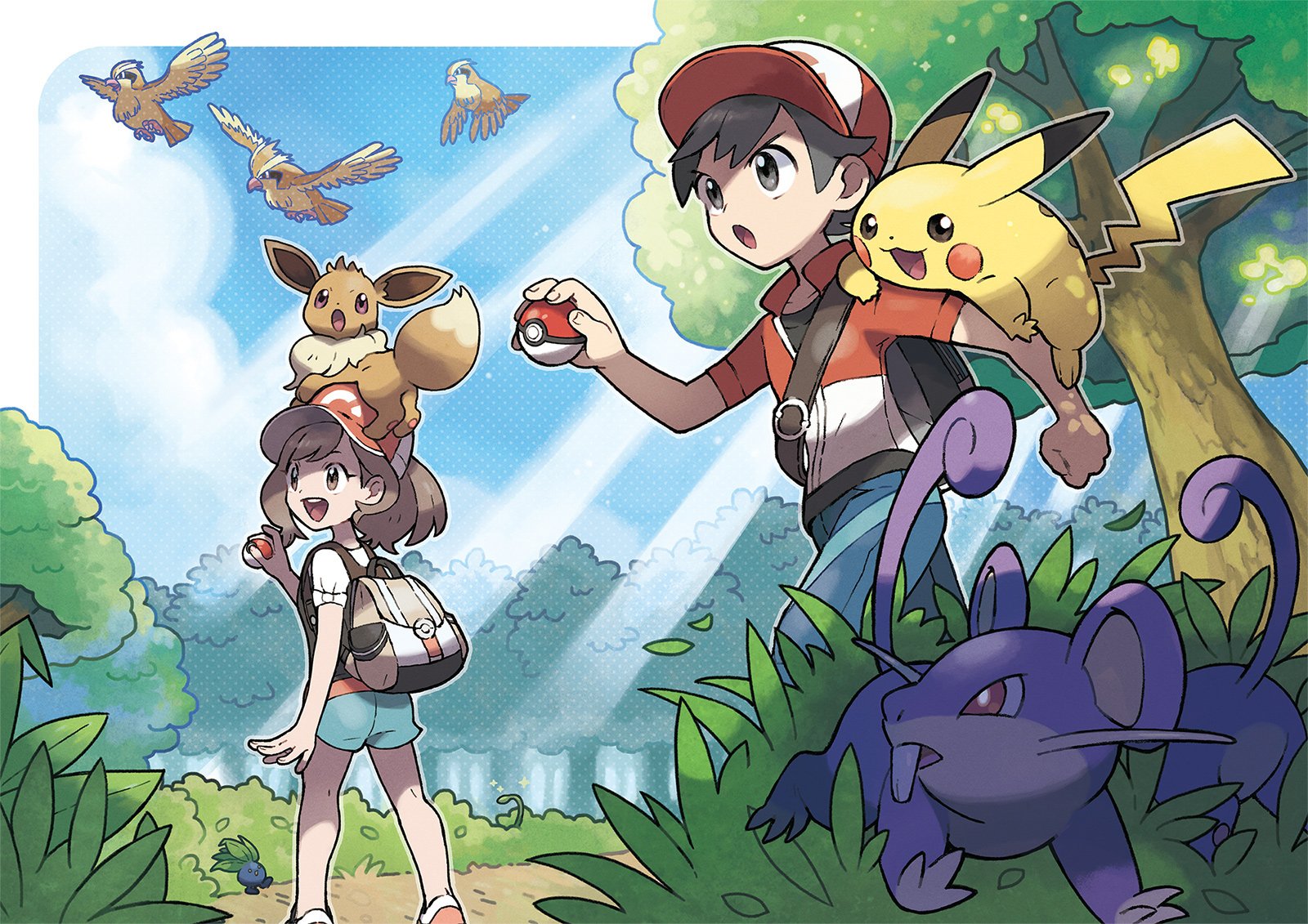 Here's how to spot shiny Pokemon in the Pokemon: Let's Go games