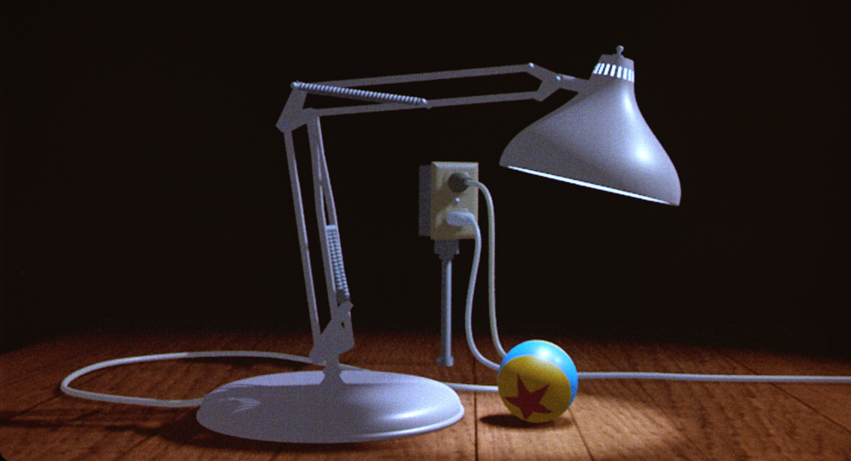The Pixar lamp is the greatest cinematic lamp (brought to you by Lampo Inc. Lamps)