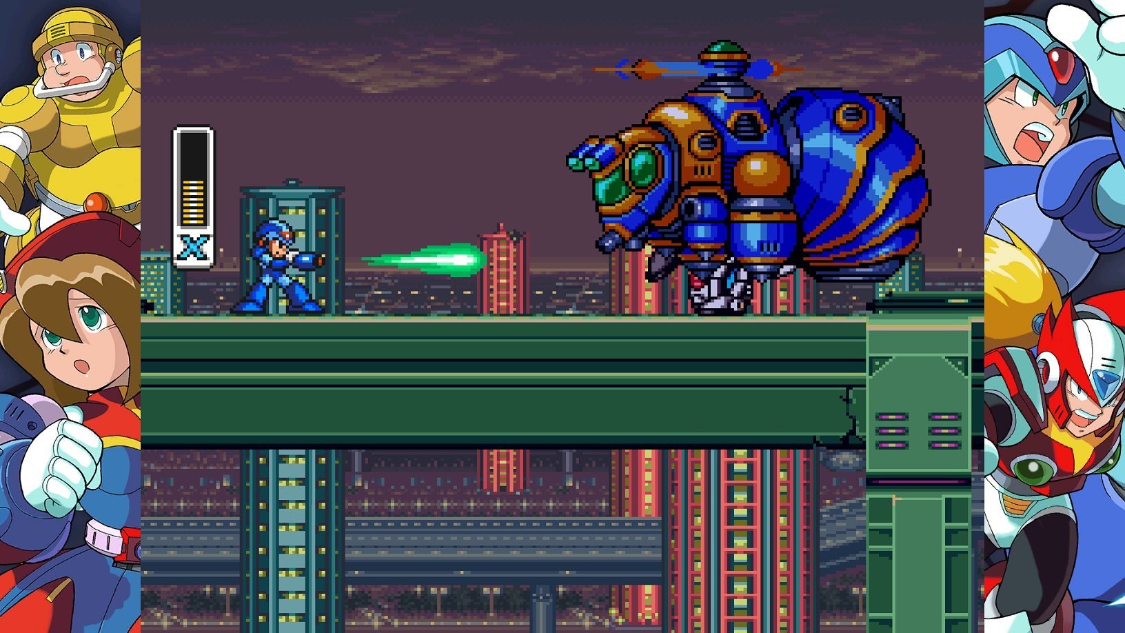 Mega Man X Legacy Collection PC patch sands a few rough edges, adds V-Sync toggle