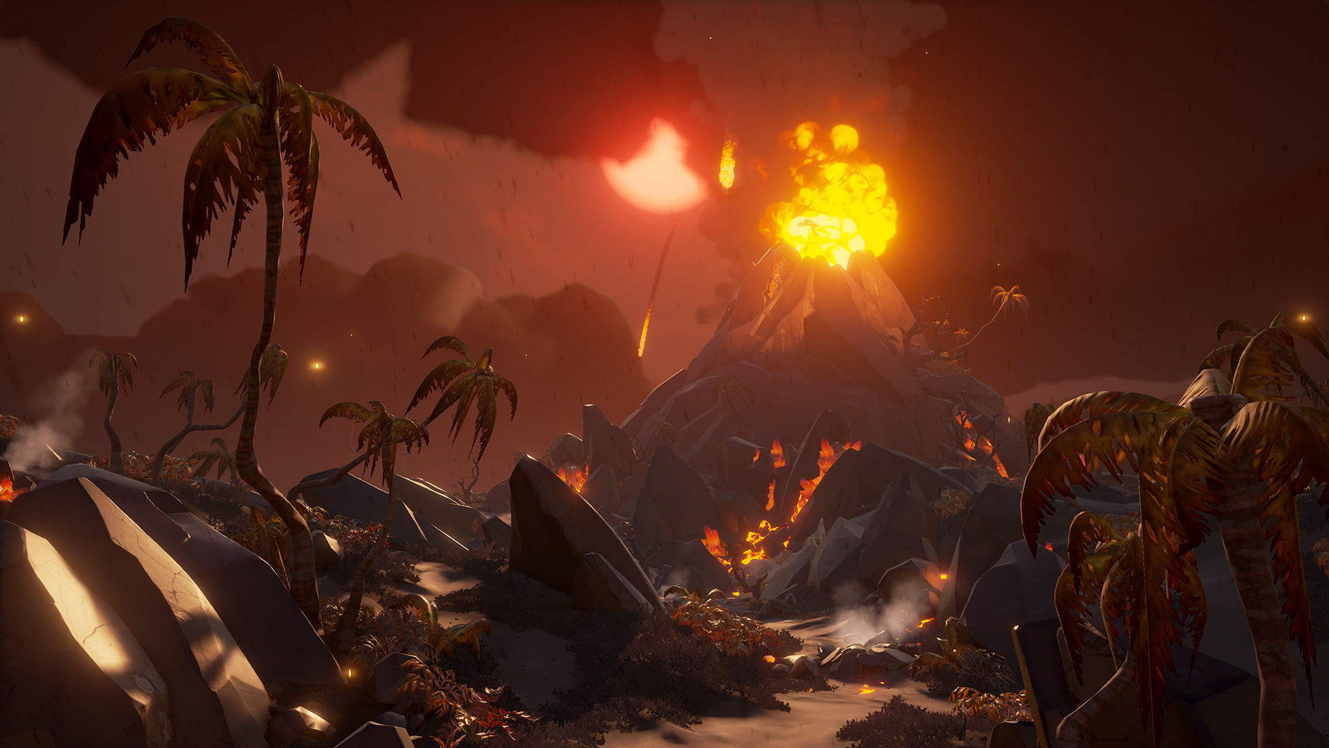 Fiery Sea of Thieves expansion Forsaken Shores launches September 19