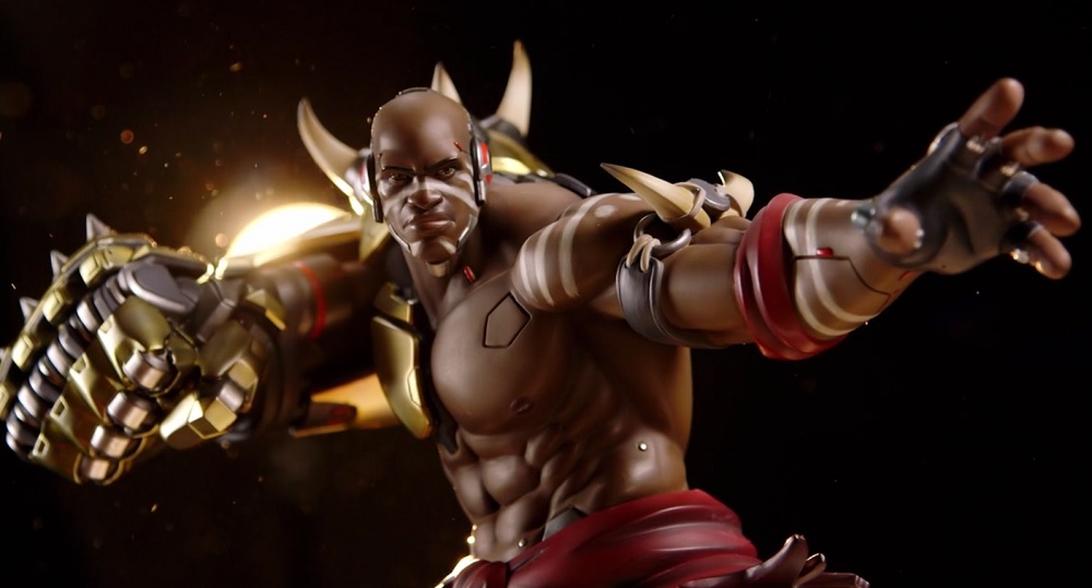 The mighty Doomfist is the next Overwatch statue coming to dominate your home