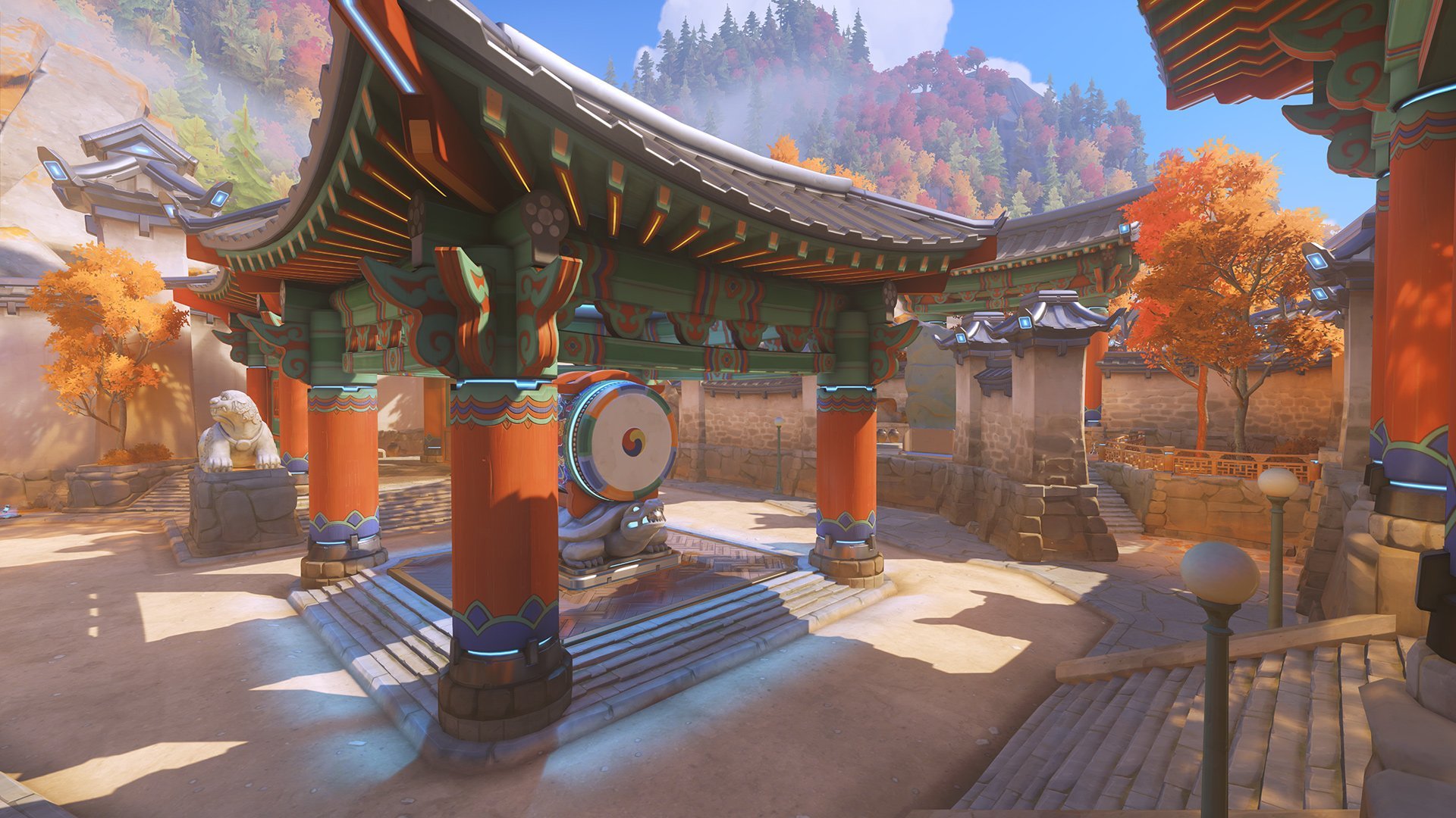 The new Overwatch map Busan has karaoke