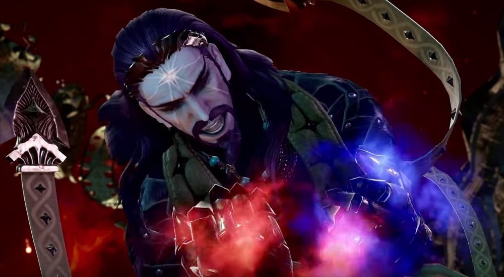 Soulcalibur VI reveals Leader of Humanity, and laughing maniac, Azwel