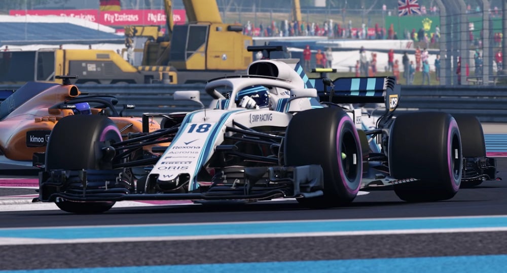 F1 2018 takes the UK Chart podium as Shenmue I & II peaks hard