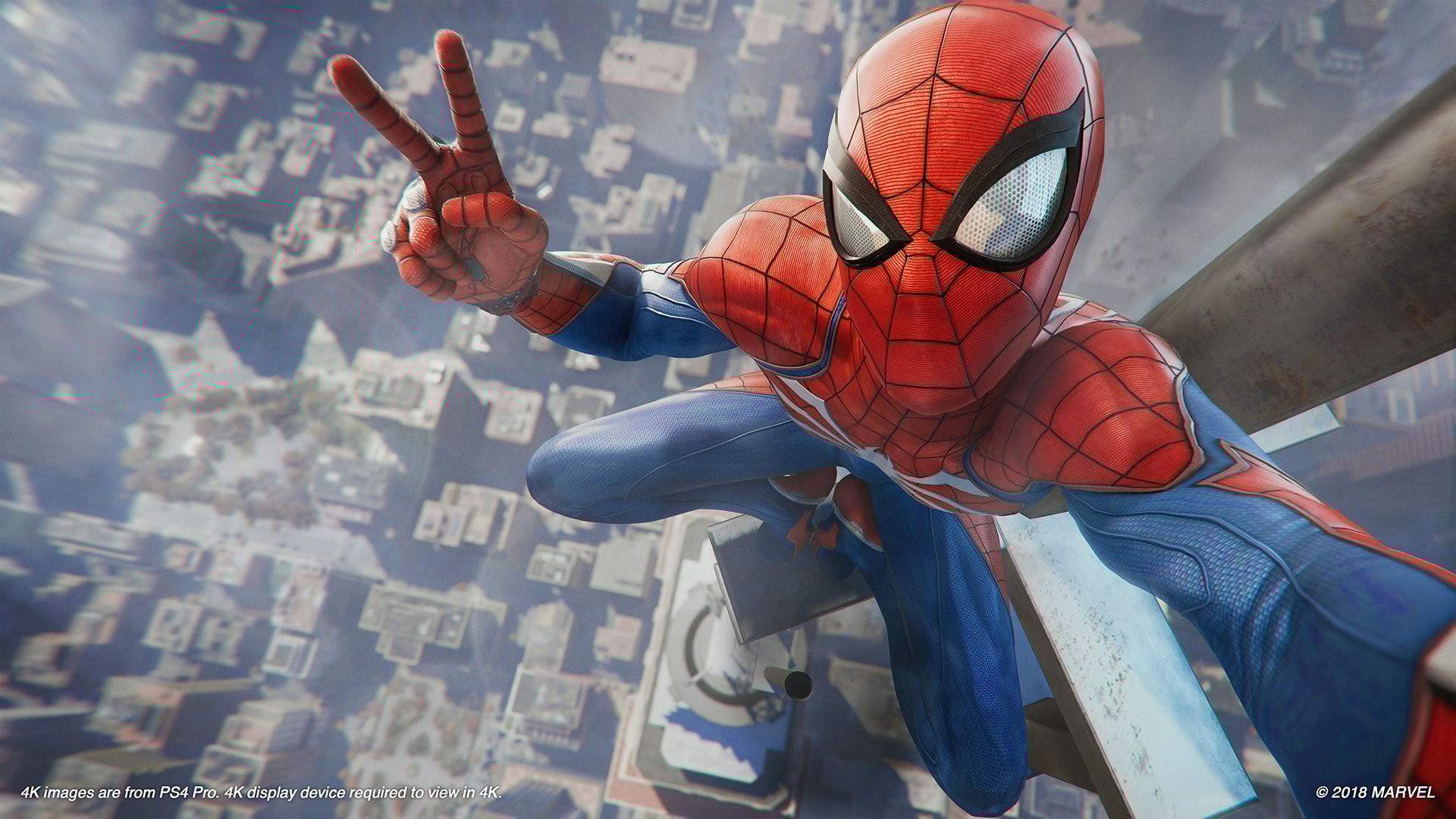Spider-Man rolling on water is my kinda glitch