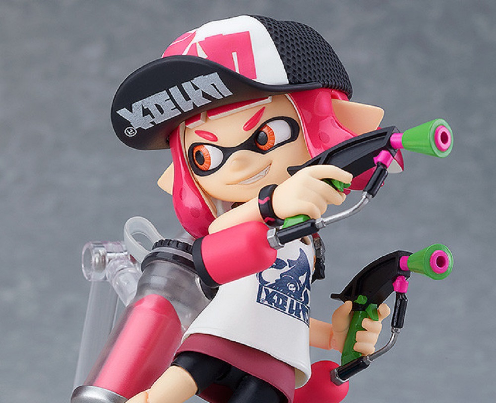 Cute Splatoon Inkling Girl Figma now available for pre-order