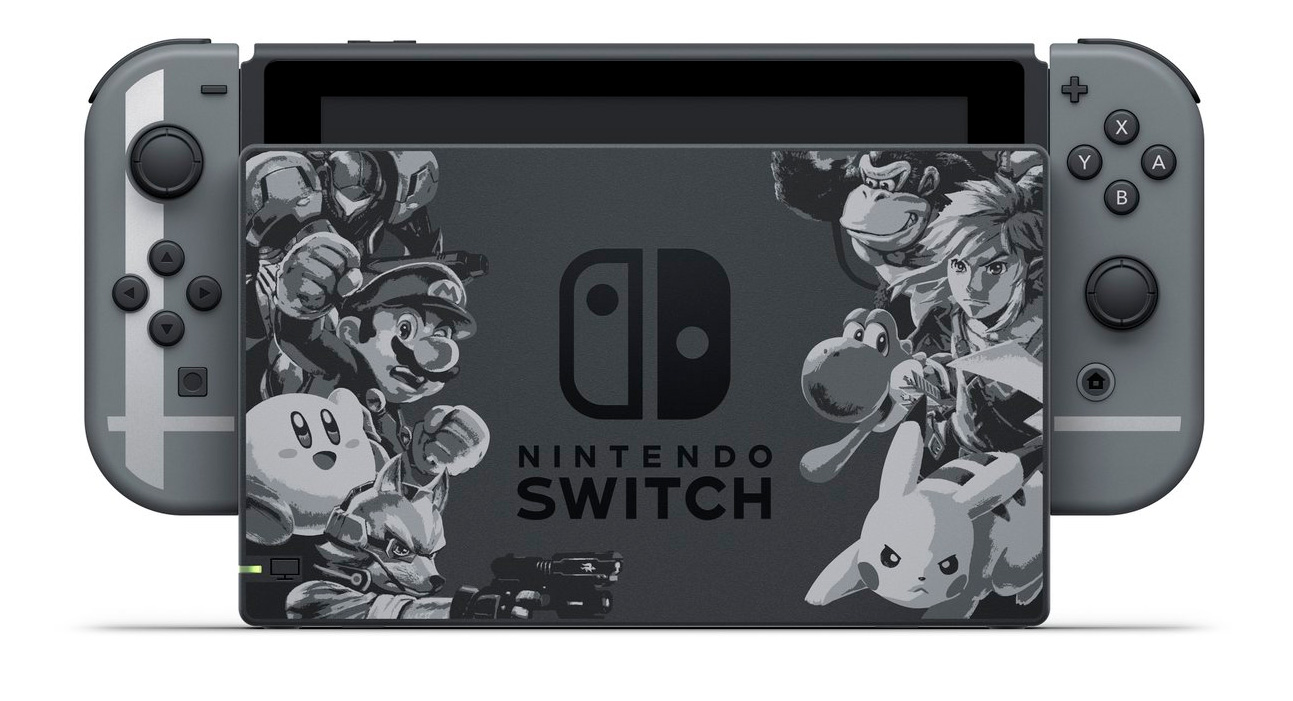 Get a load of this Smash-themed Nintendo Switch