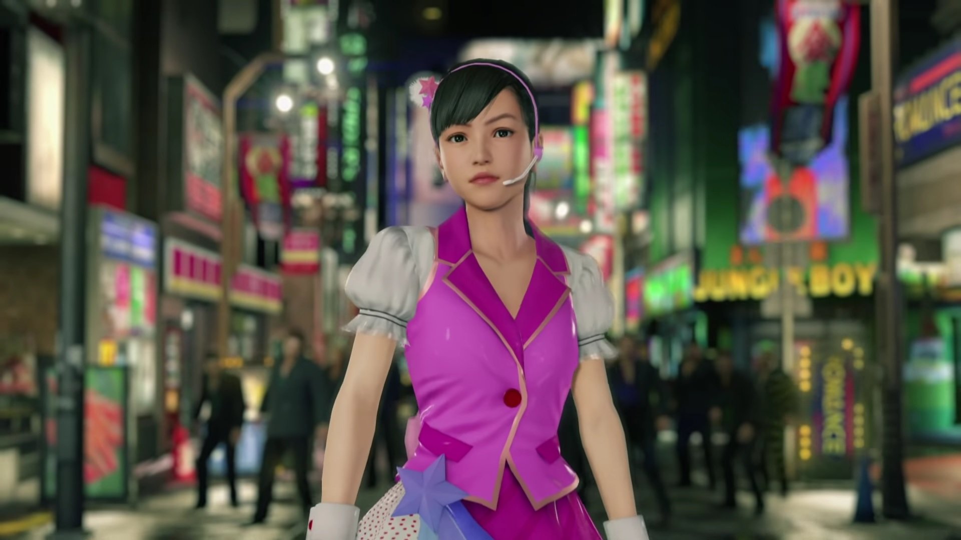 Haruka finally lets loose in Yakuza Online's TGS trailer