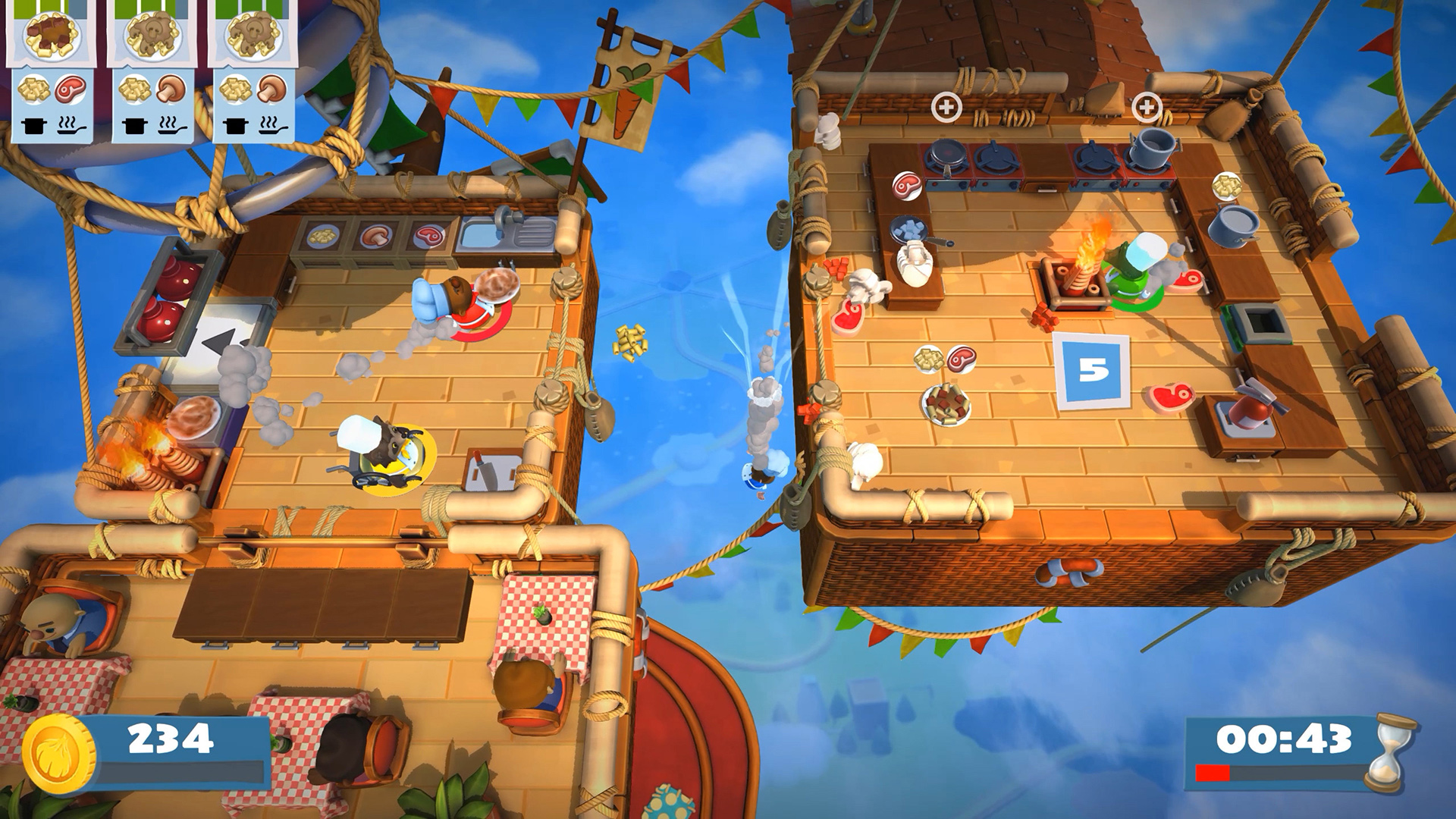 Consoles will get Overcooked 2's New Game+ mode in early October
