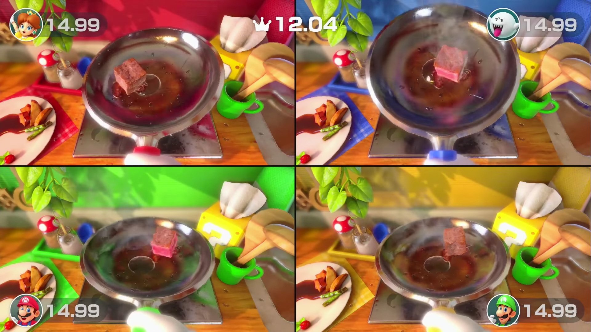 Nintendo has clips of the 80 new mini-games in Super Mario Party