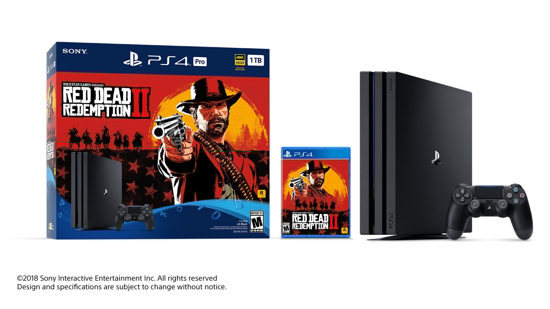 Sony is just doing a simple PS4 Pro bundle for Red Dead Redemption 2