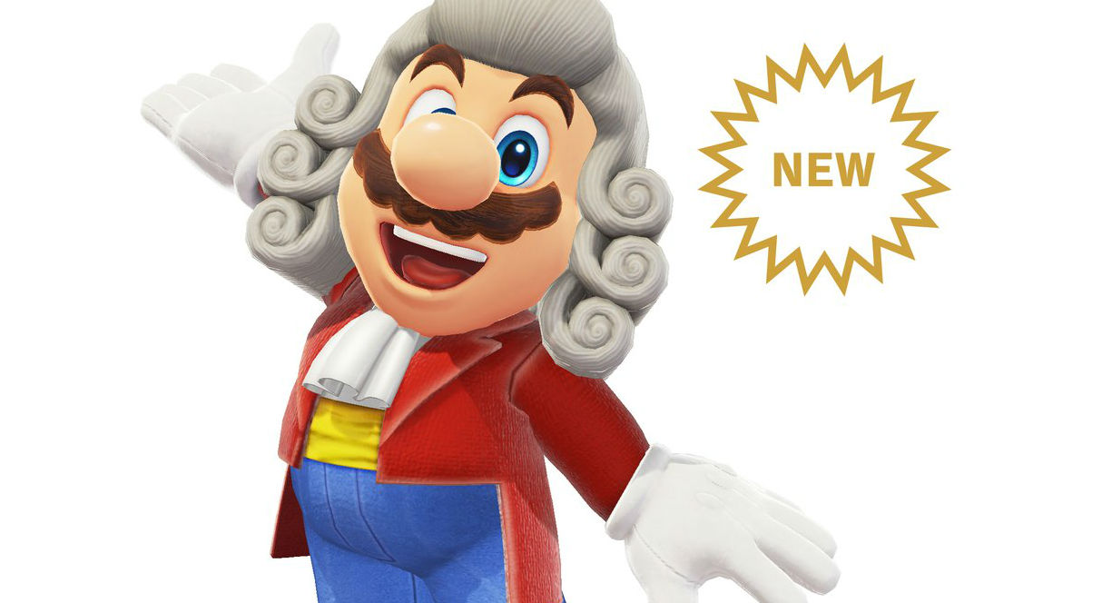 New Super Mario Odyssey DLC includes snazzy conductor outfit