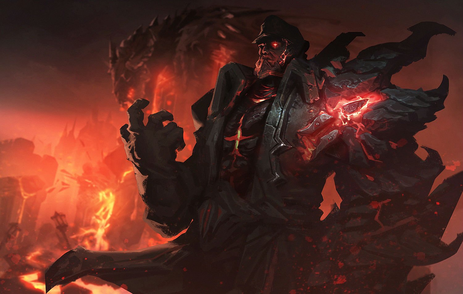 Man, Deathwing-themed skins fit just about every video game character in existence