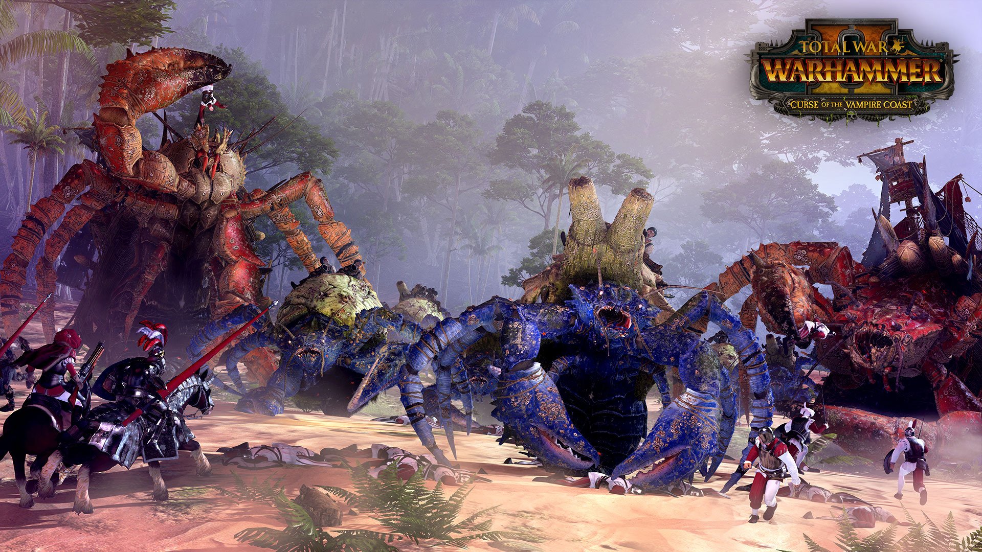 Total War: Warhammer II's next DLC blends vampires, pirate zombies, and giant crabs