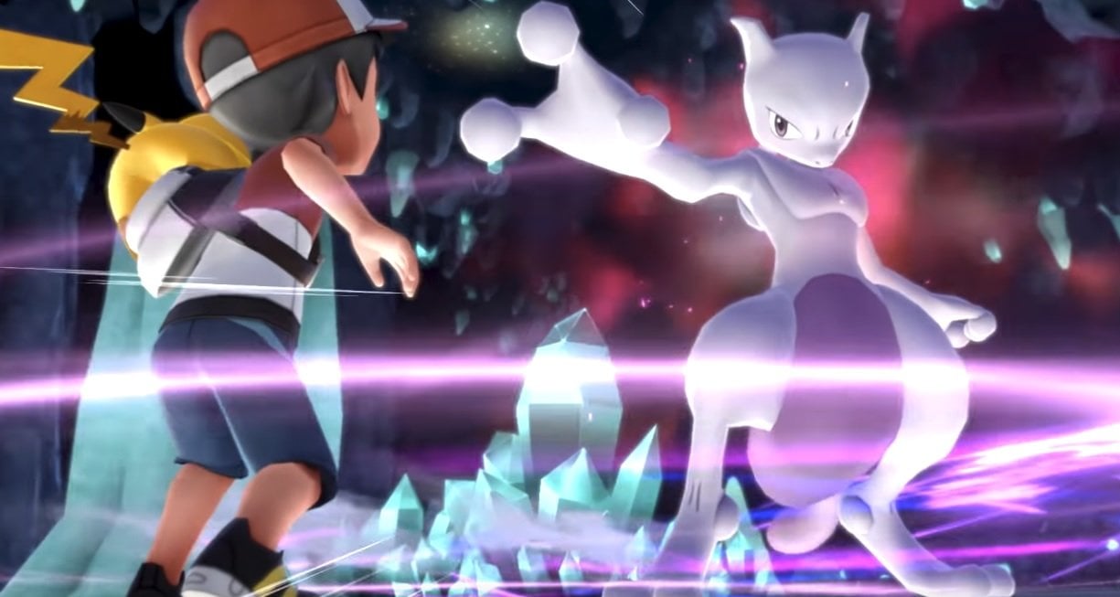 Mewtwo makes a splash in the newest Pokemon: Let's Go trailer