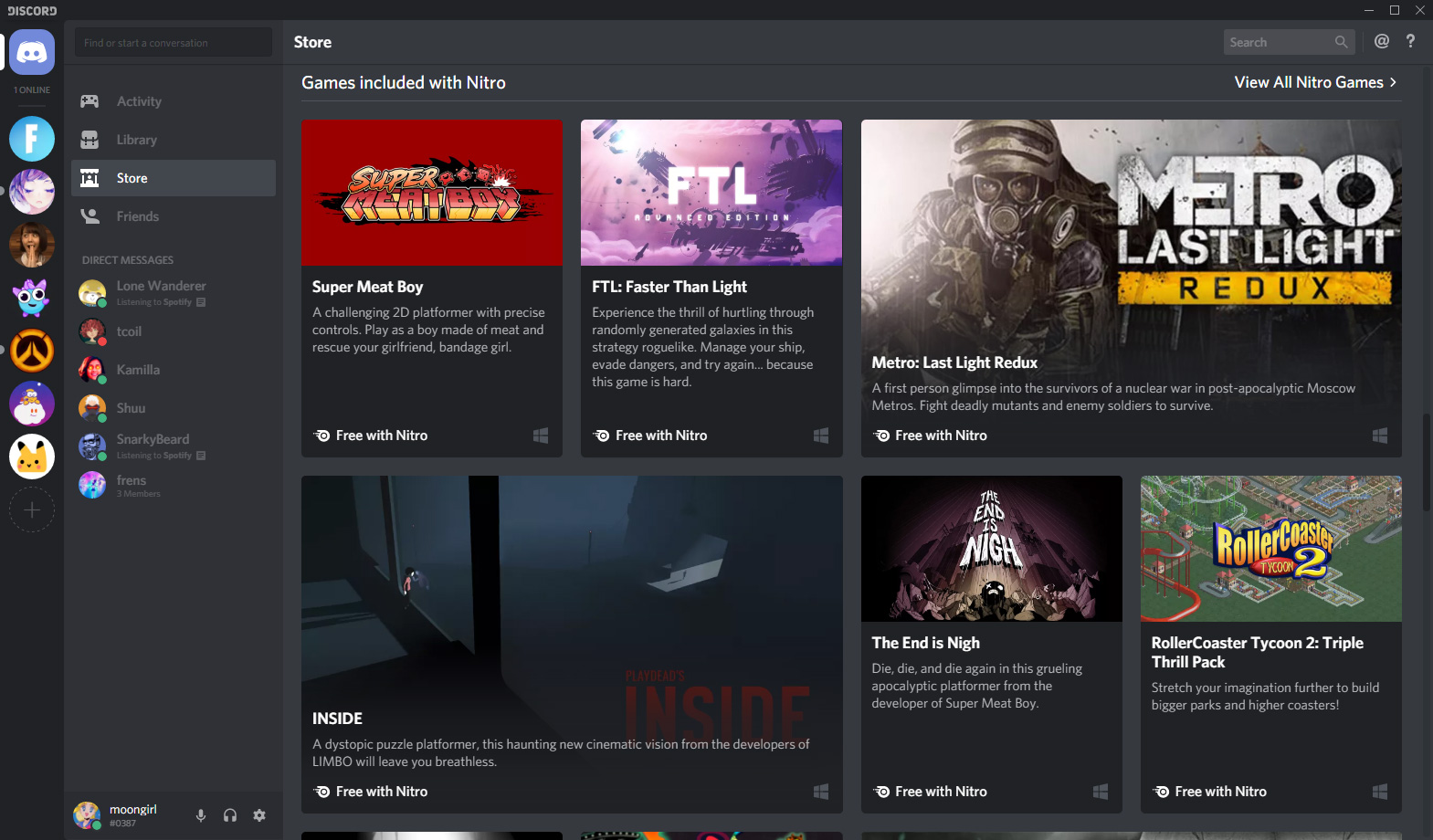 The Discord game store is now open for business