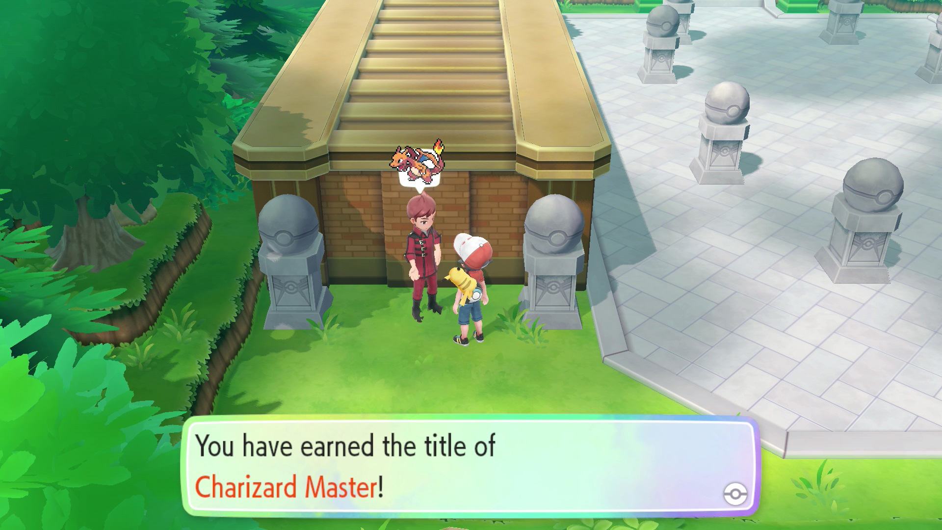 Master Trainers are a new post-game activity for Pokemon: Let's Go
