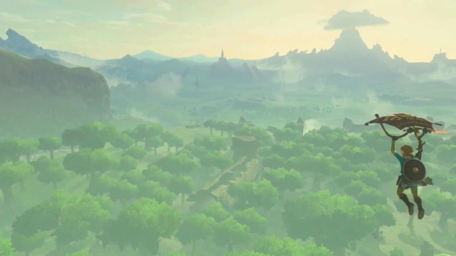 There's a new Zelda: Breath of the Wild glitch that allows Link to fly at supersonic speeds