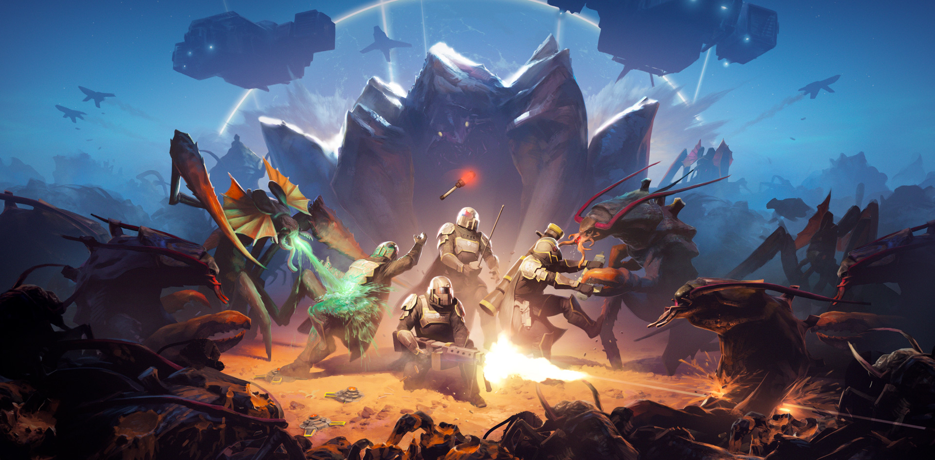 Helldivers returns with a tough update and a free weekend