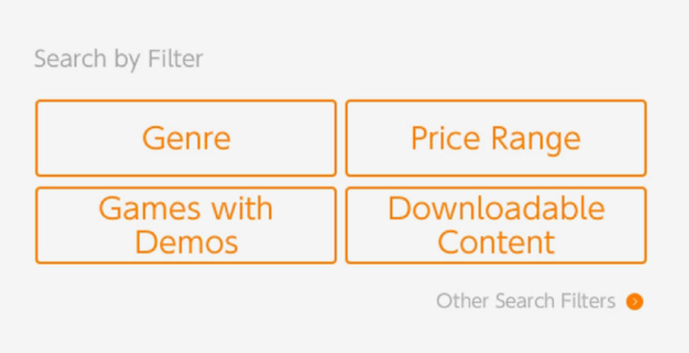 The Switch eShop is finally starting to get some better search tools