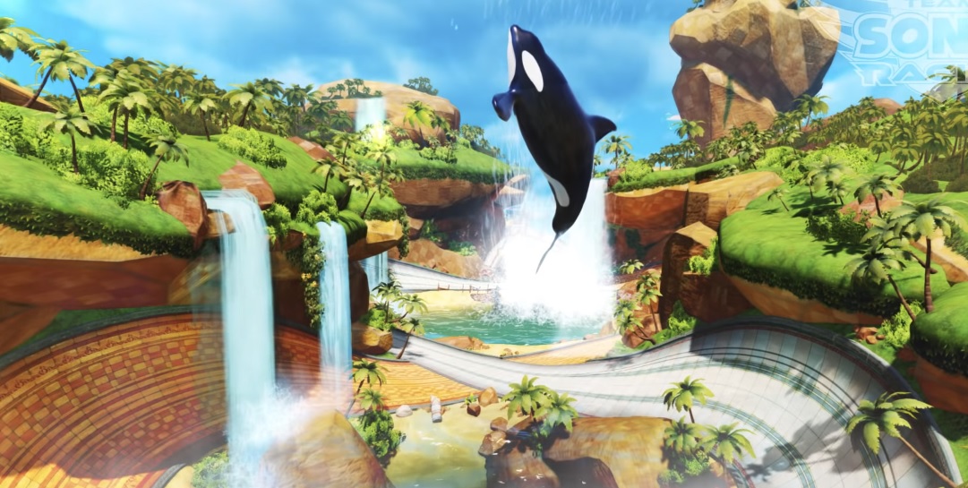 Team Sonic Racing developers unveil Sonic-centric Whale Lagoon map