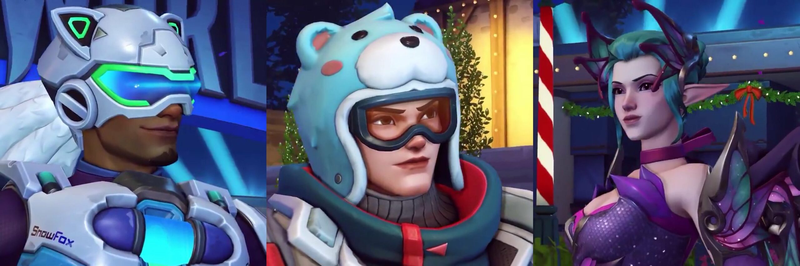 Overwatch shows off its Winter Wonderland skins