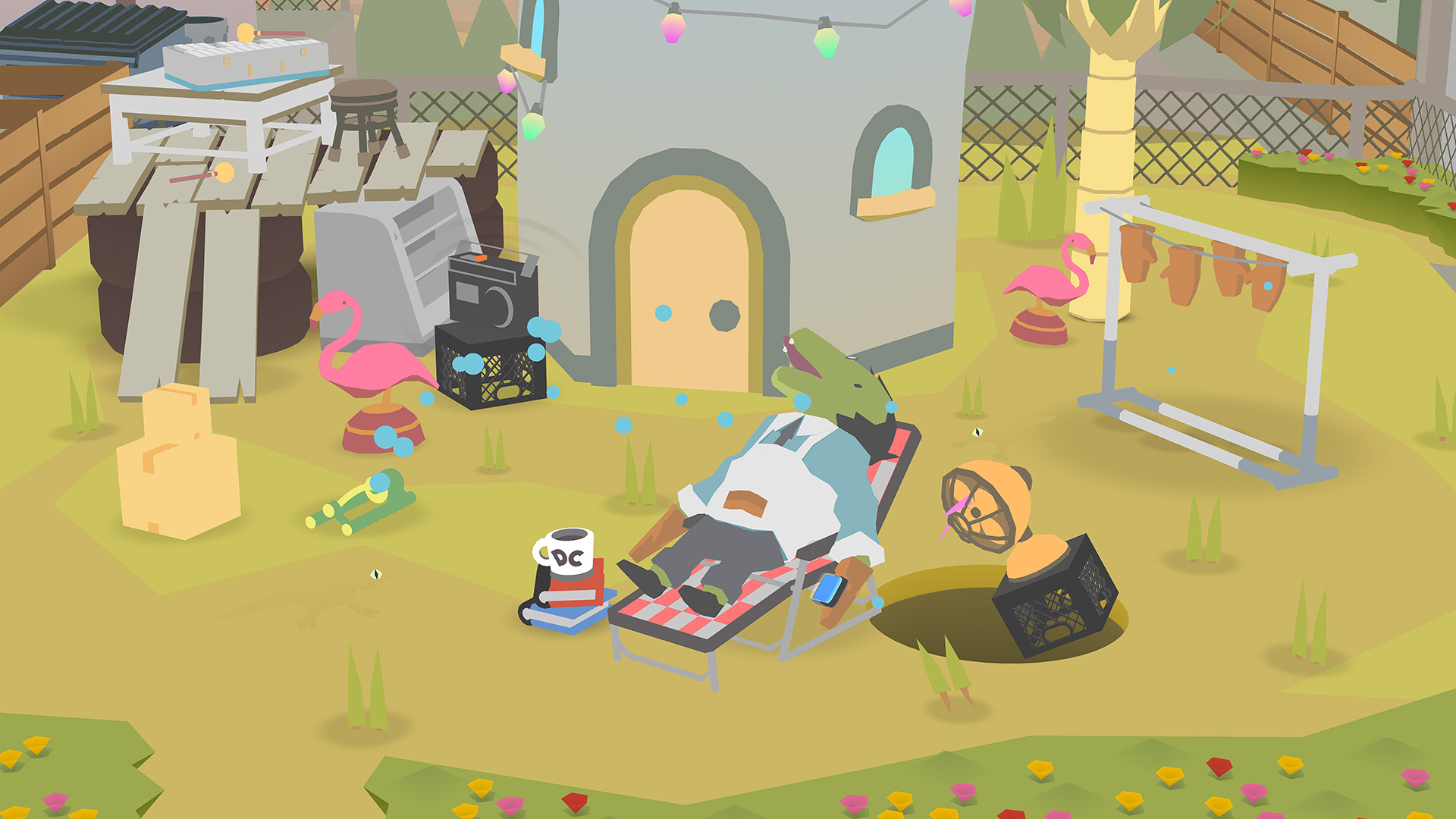 Donut County will make a great 'holiday hangout' game on Switch next week
