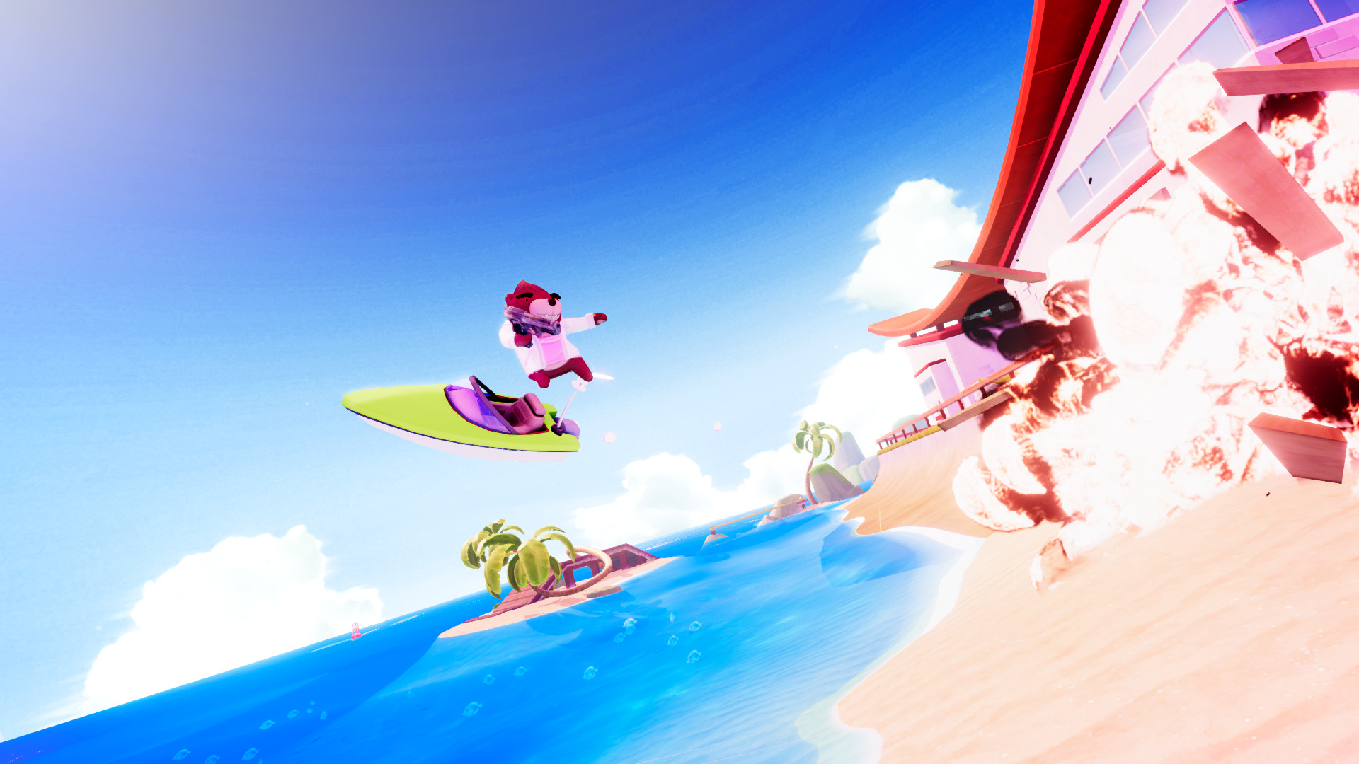Wave Break is a glorious combo of Tony Hawk's Pro Skater and Wave Race 64