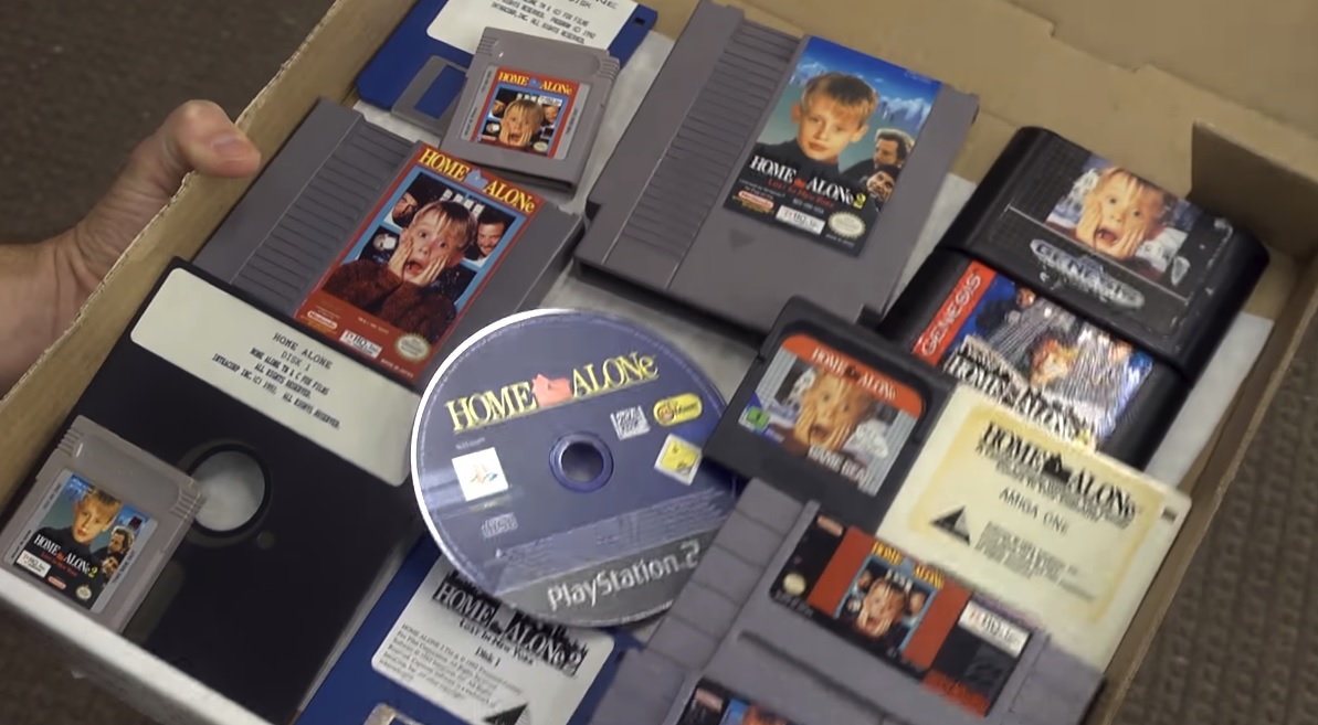This is my idea of a Christmas special: Macaulay Culkin plays every Home Alone game