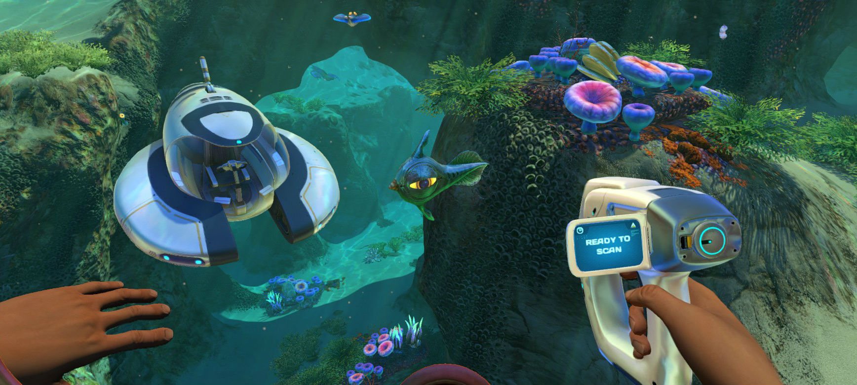 Subnautica is now free on the Epic Store for a limited time