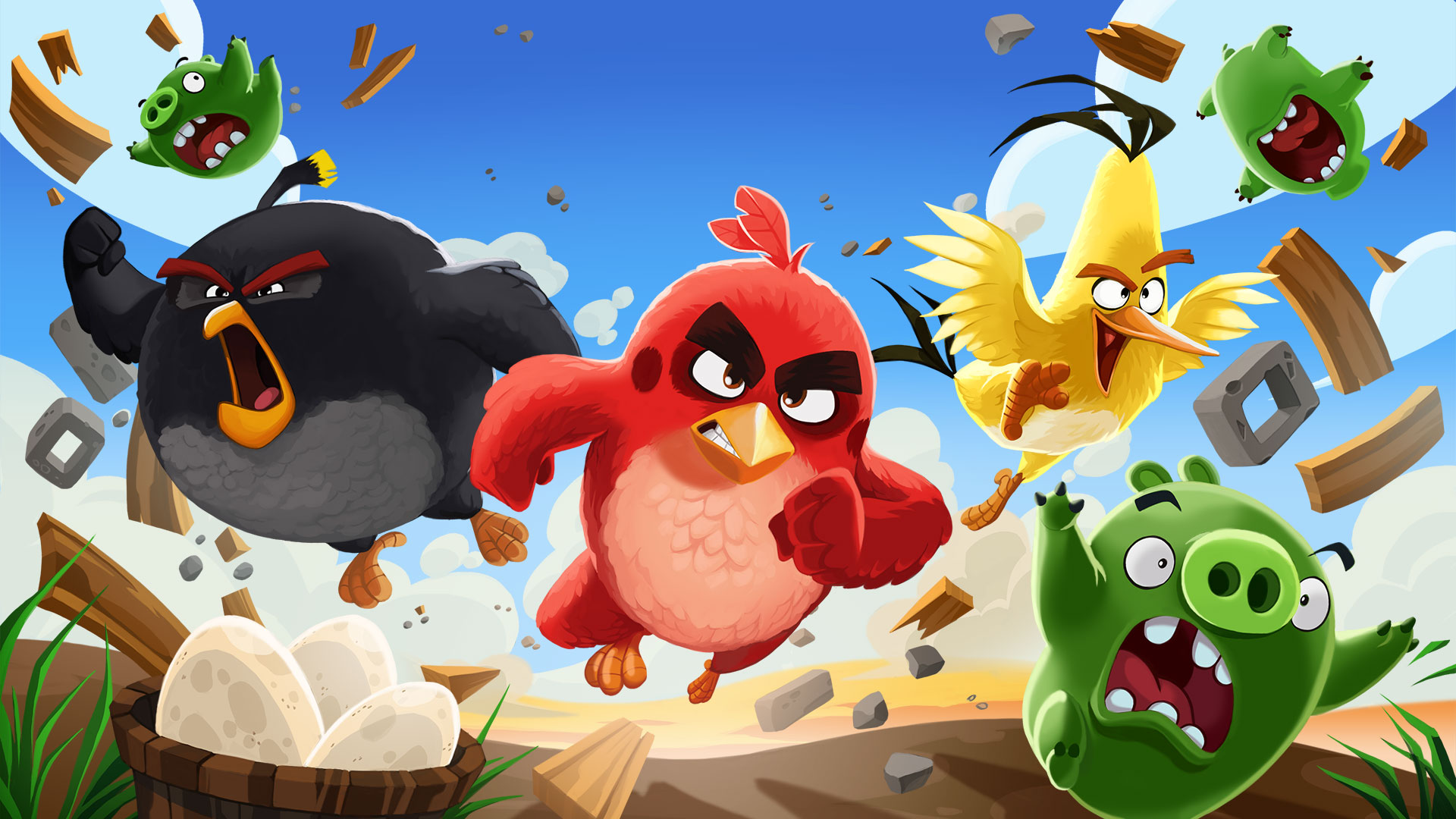 Angry Birds is getting a VR adaption early next year