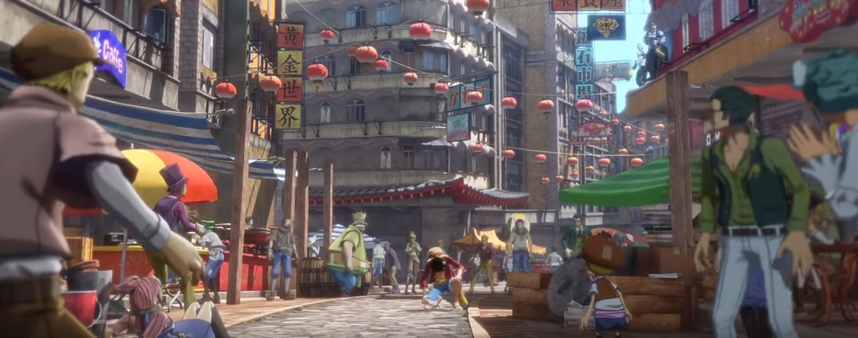 This opening movie sets the tone for the upcoming open world One Piece game