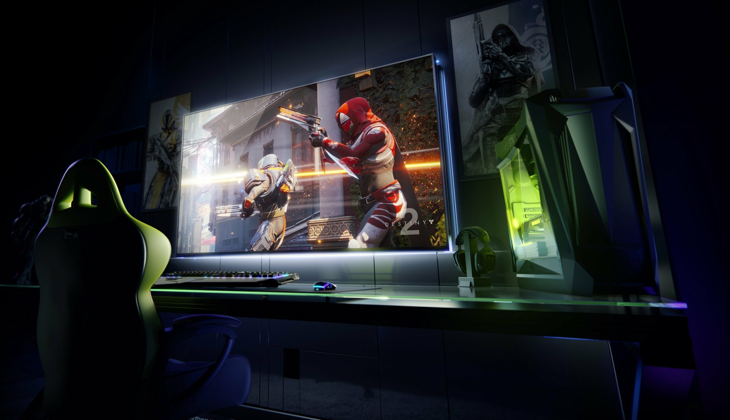 Nvidia's new PC monitors are giant and full of Big Dick Energy
