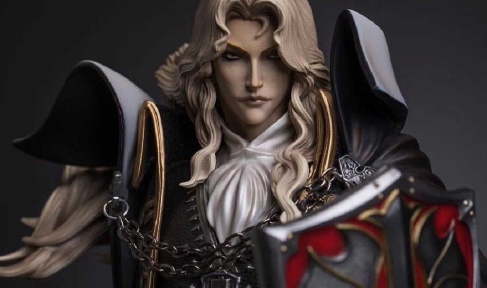 Lavish Castlevania Alucard statue coming from Gantaku