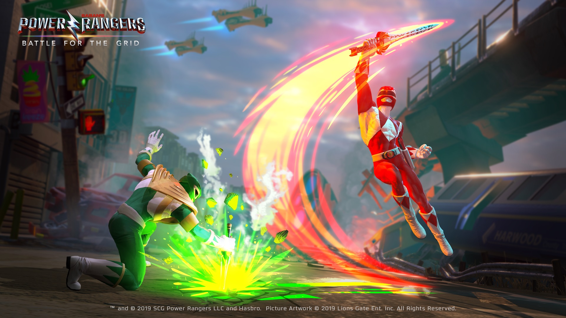 Here's the first look at the new Power Rangers console fighting game