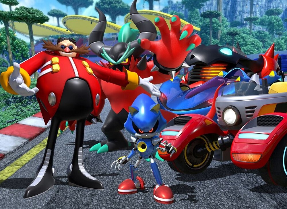 Team Sonic Racing reveals Dr. Robotnik, Metal Sonic and Zavok
