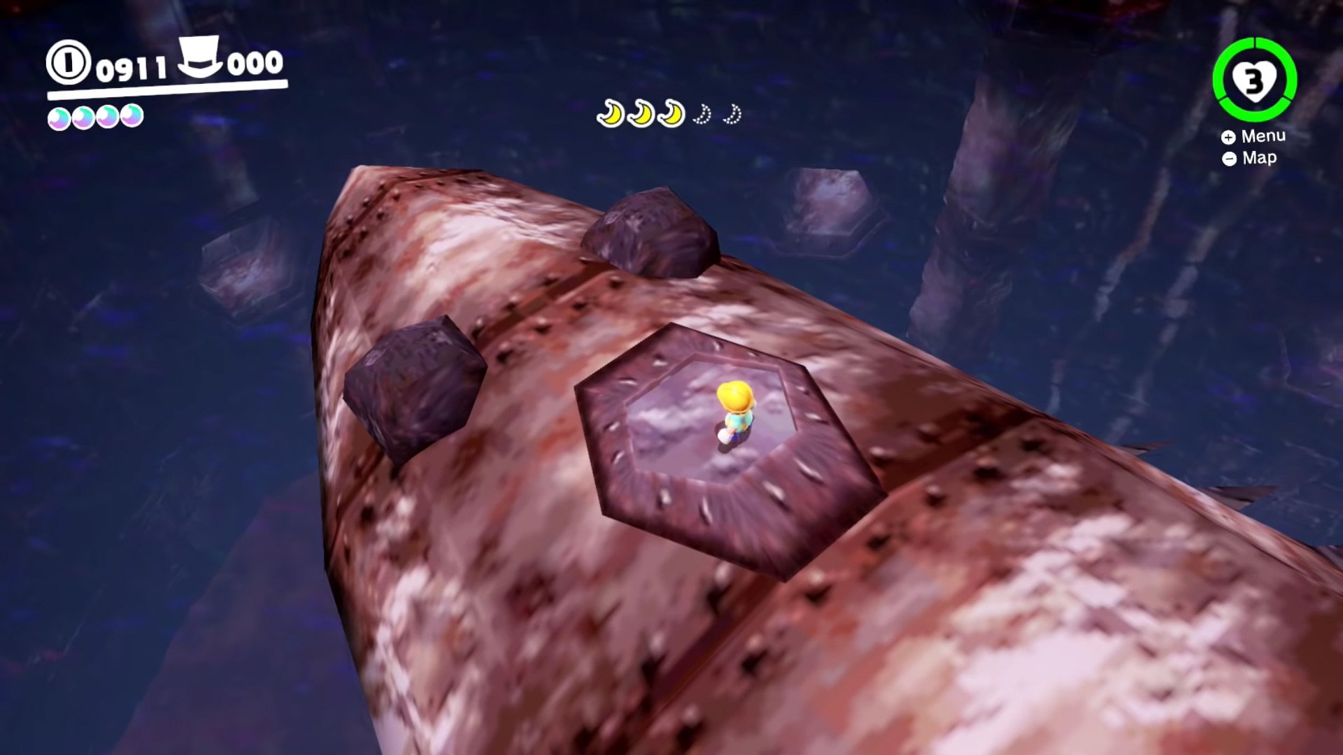 Mario Odyssey is a surprisingly good home for Clanker's Cavern