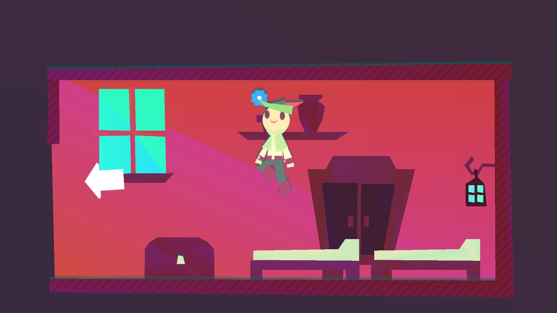 I jumped on every bed in Wandersong on PS4