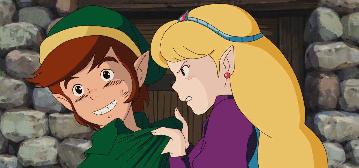 This Zelda Ghibli style art brings me back to a simpler time, when there were castles in the sky