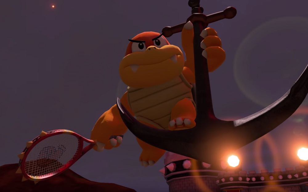 Boom Boom ready to blow up the court in Mario Tennis Aces