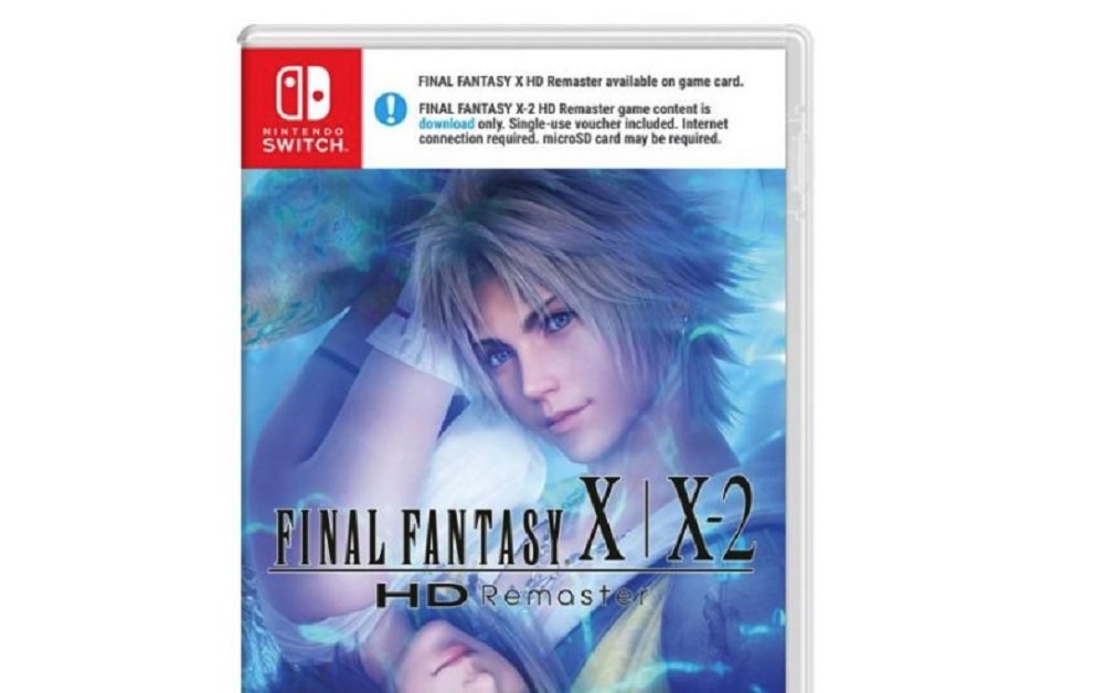 Final Fantasy X's beautiful Switch box art plagued by gross warning banner in Europe